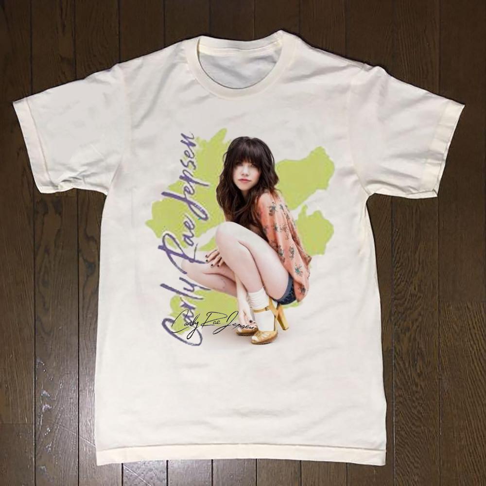 New Carly Rae Jepsen Call Me Maybe White Unisex T-shirt Unisex T-Shirt L