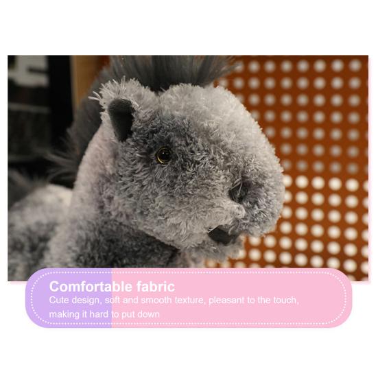 Pluszowa zabawka Jednorożec Tęcza Marzycielski pluszowy koń z gradientowymi kolorami 20/35 cm Miękka dekoracja domu, sypialni, biurka dla dzieci, dziewczynek