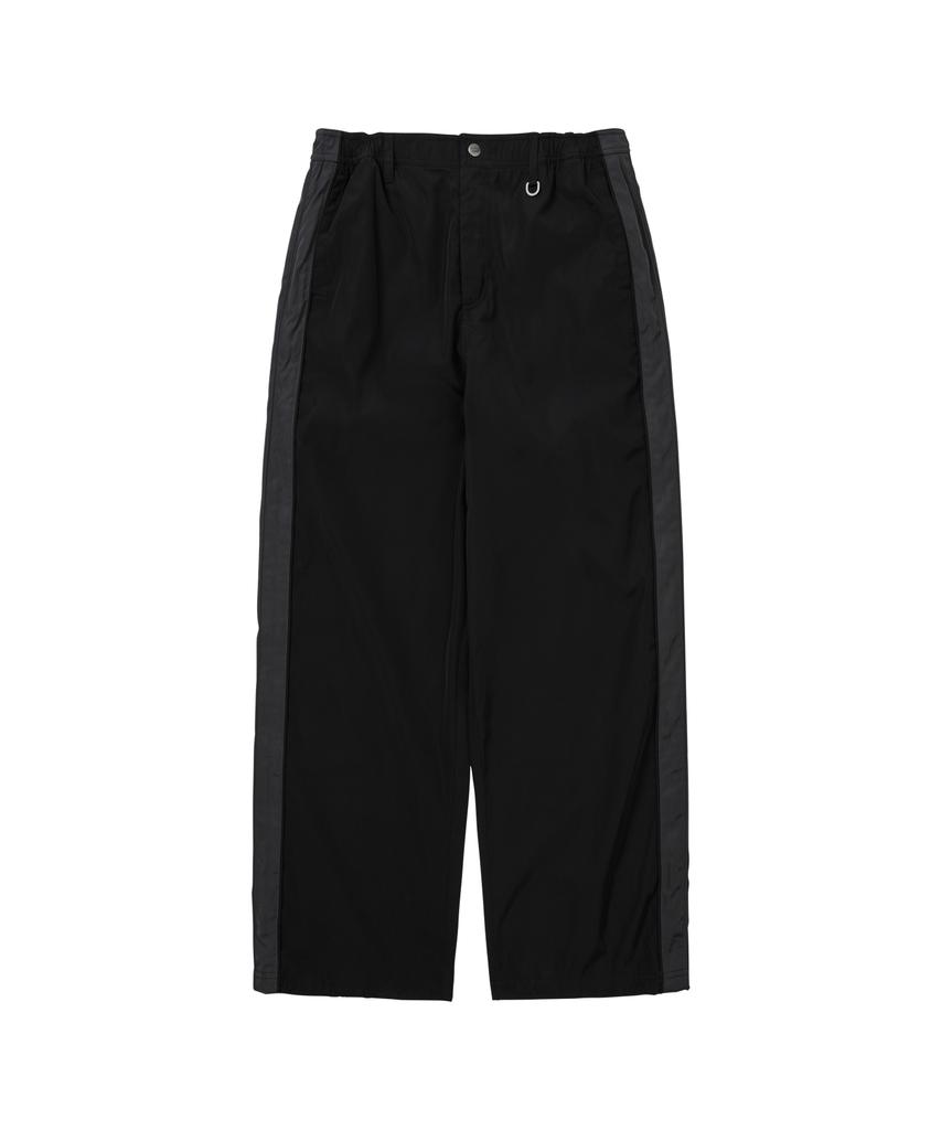 WELLBEING EXPRESS Color Blocked Nylon Pants Black
