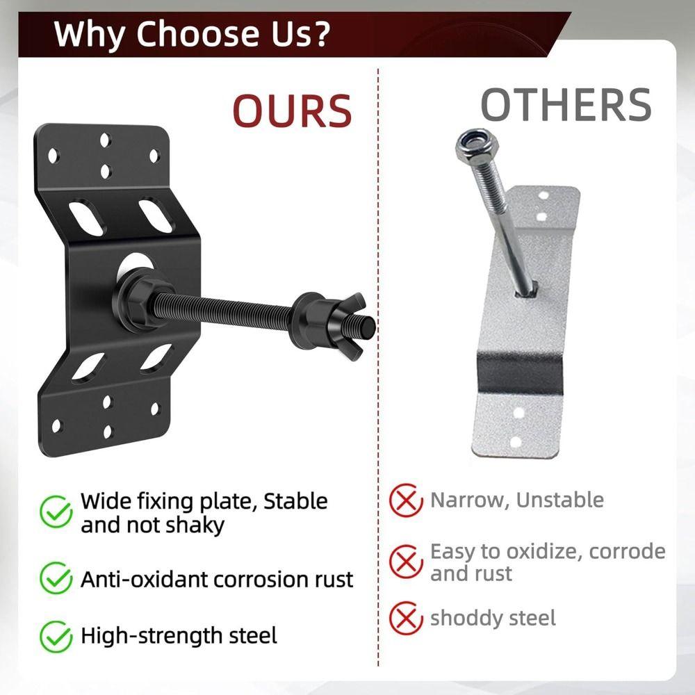 Heavy Duty Enclosed Trailer Tire Bracket Spare Tire Mounting Bracket For House Garage