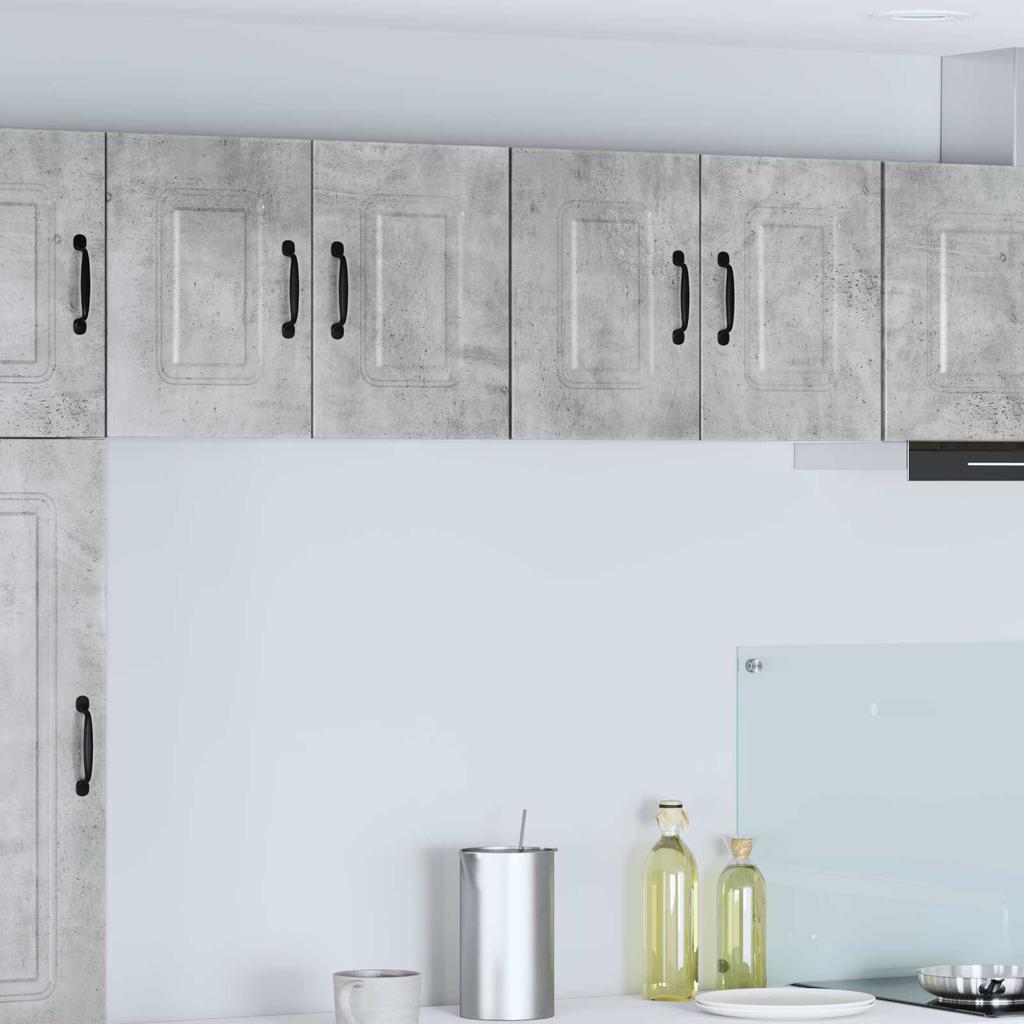 Dishwasher Front Panel Kalmar 2 pcs Concrete Grey 60 x 31 x 40 cm