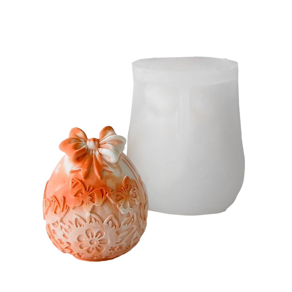 Easter Egg Silicone Mold For Candle Making And Crafting With Easy Release And Reusable Designs Scented Candle Mould