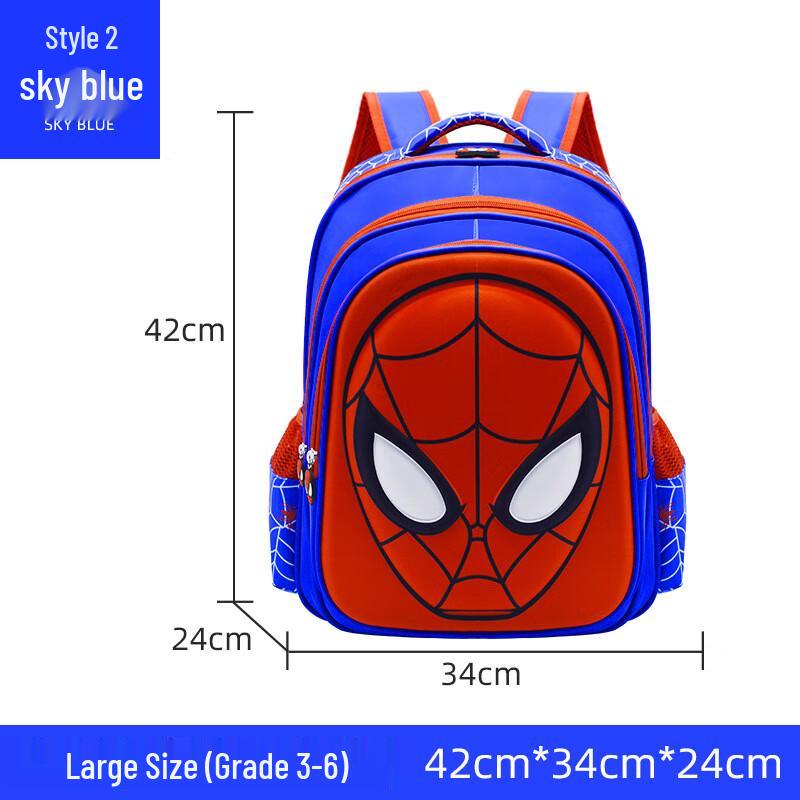 SAIERNA Spider Cartoon Kids Backpack