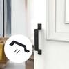 Decoration Door Handle Home Furniture Garage Garages Garden Gate Shed Barn Black Carbon Steel Closets Cupboard