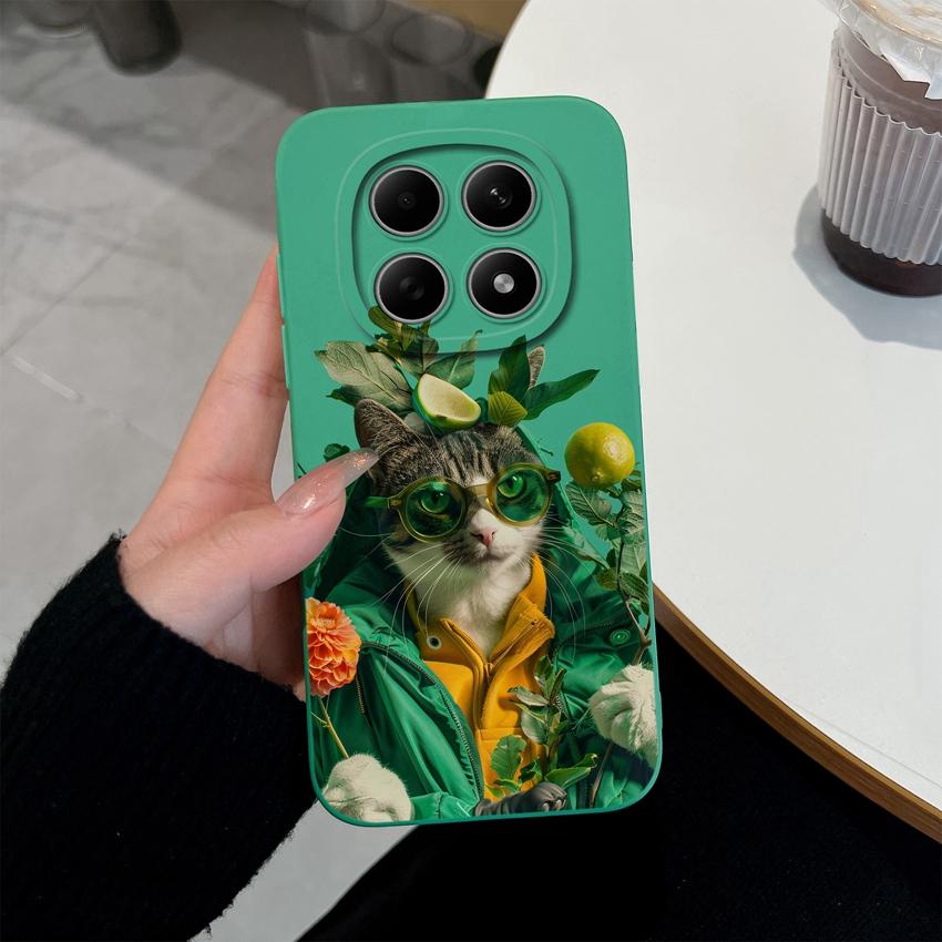 For Redmi Note 15 Pro 4G 5G 15 Pro+ 15 Pro Plus Phone Case Retro Butterfly Cover For Xiaomi Redmi Note15 Soft Smooth Liquid Silicone Lightweight Shell