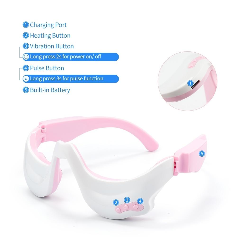3D Eye Massager - Electric Hot Compress Massage Eye Protector - Eye Care - Eye Beauty Apparatus Relieve Eye Fatigue