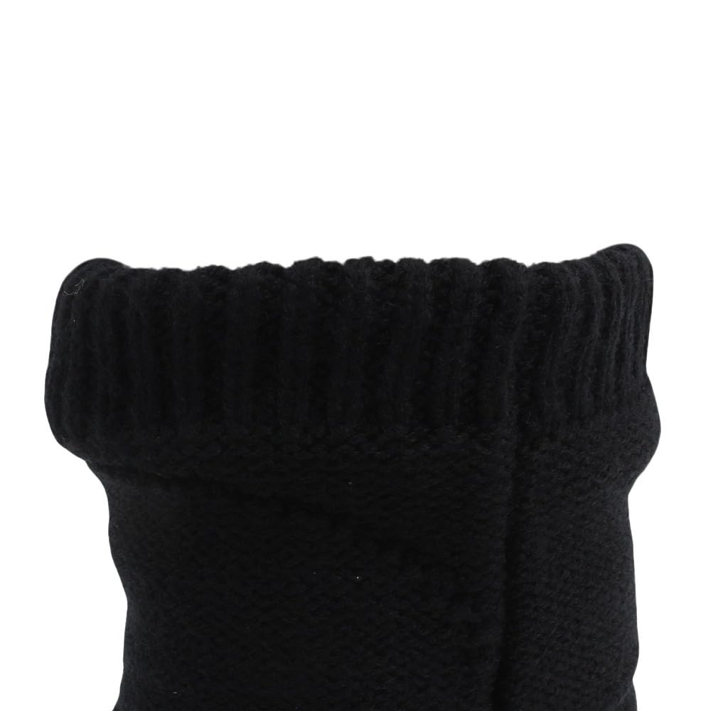 The North Face Nuptse Bootie Odor TNF Black JL Kids' Socks, Unisex, Non-Slip, Antibacterial, Resistant, Warm, Black/TNF
