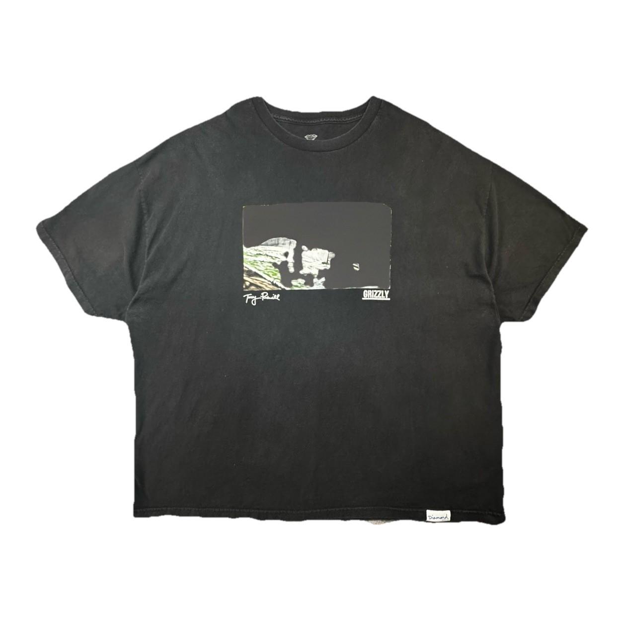 Diamond Supply Co Grizzly Griptape T Shirt Black Made In USA Skate XL -579 Unisex T-Shirt XXXL