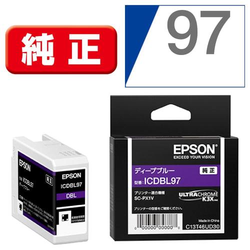 Epson Genuine Ink Cartridge ICDBL97 Deep Blue Small