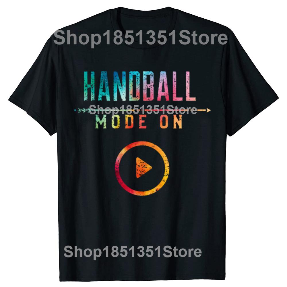 Funny Handball Mode On Graphic Tshirts Men Womens Fashion Casual Tshirt 100 Cotton Loose Oversized Sports T Shirt