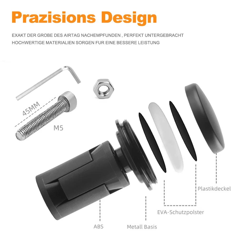 Uchwyt na rower Apple AirTag, wspornik na rurę dolną widelca przedniego roweru, etui na uchwyt trackera Airtag zapobiegające kradzieży, pokrywa kapsla sterów roweru