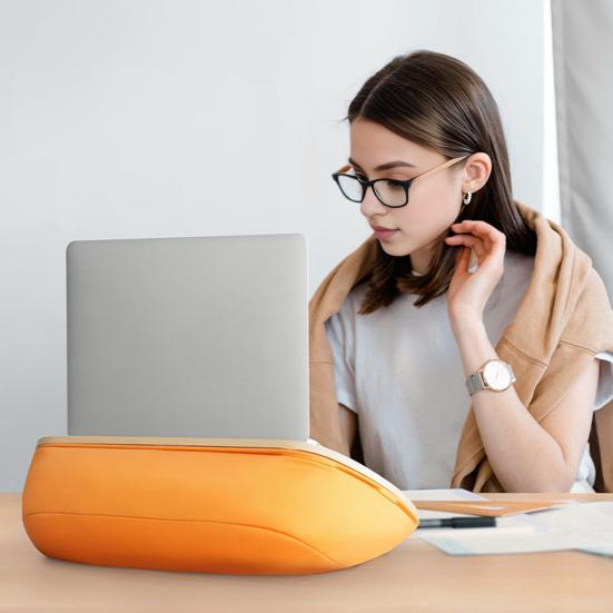 Lazy Pillow Support Frame Changeable Sizes Hands-Free Wooden Reading Pillow Holder Laptop Desktop Stand