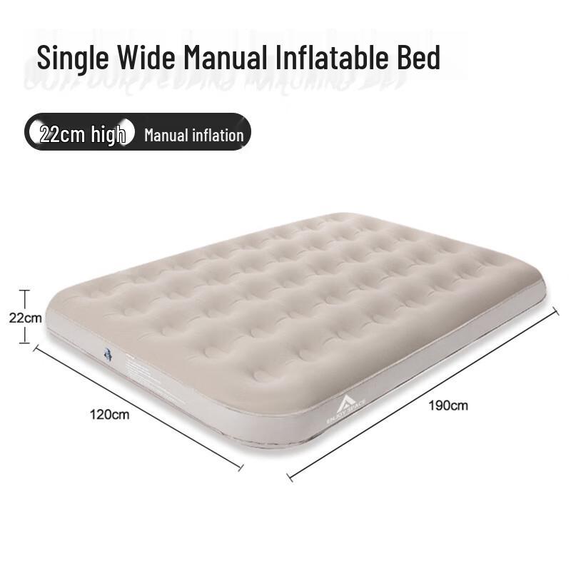 

OLOMM Portable Outdoor Inflatable Camping Sleeping Mat
