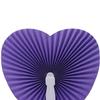 1Pc Wedding Heart-Shaped Paper Folding Fan For Birthday Party Souvenirs Anniversary Engagement Baby Baptisms Guest Gifts