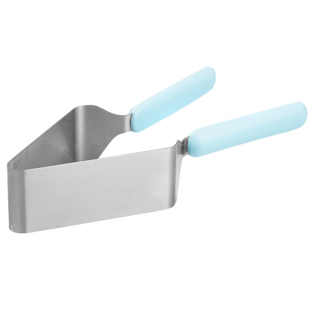 Stainless Steel Cake Slicer Cutter Tongs Cake Server Desserts Pastry Bread Pizza Devider Slicer Metal Pie Knife Cake Lifter Tool