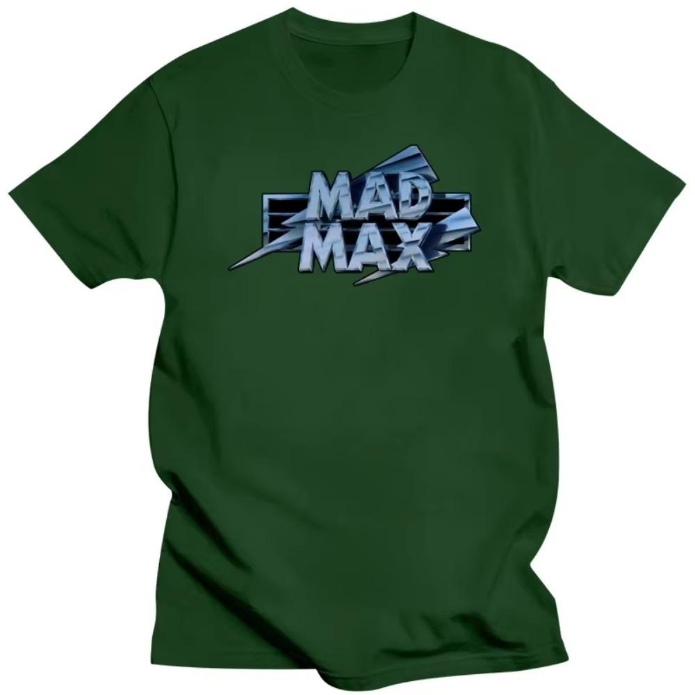 Mad Max Film Title T Shirt Mad Male Cotton T-shirt Fashion Men Tee-shirt 4XL 5XL Plus Size