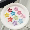 10Pcs Girl Hairpin Versatile Star-Shaped BB Clips Macaron Color Small Hair Pins Stable Hold Hair Accessories