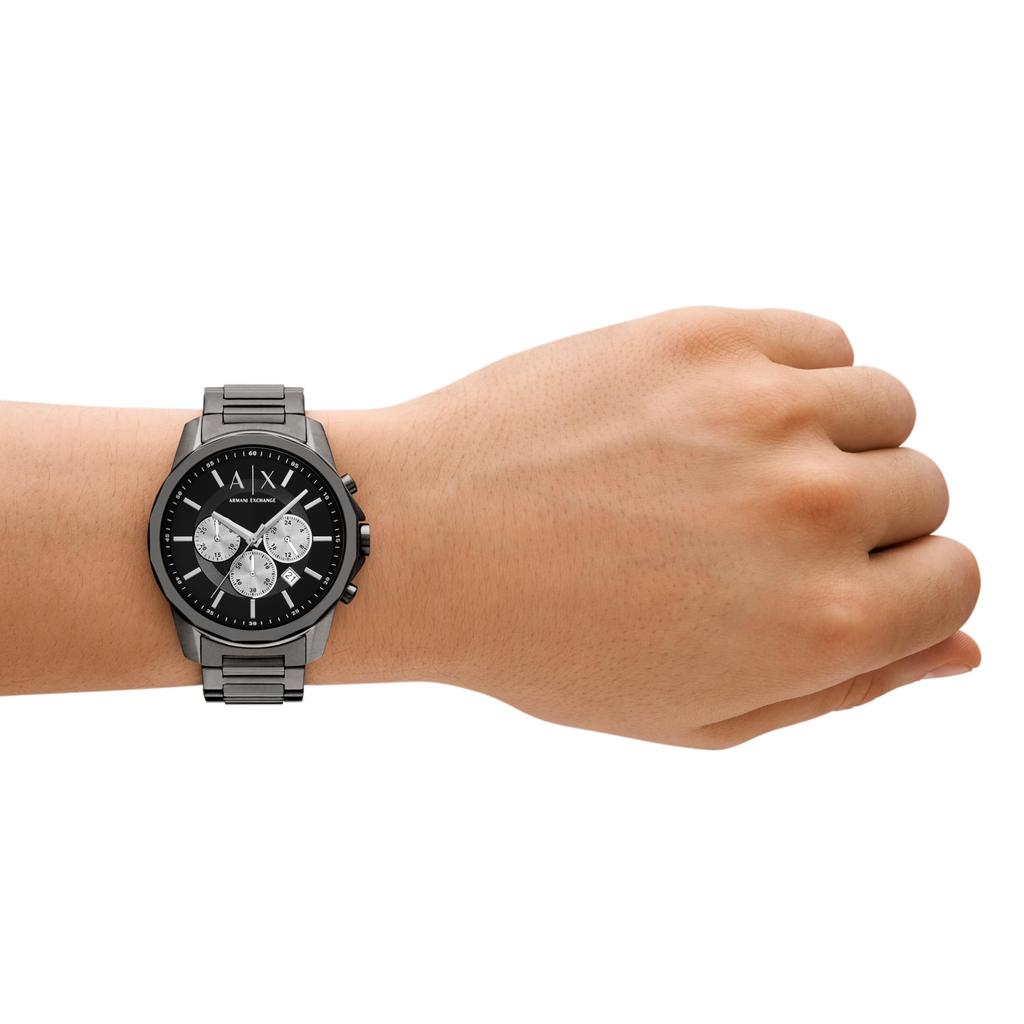 Armani NA AX1765 Gunmetal Watch [AX Exchange] Men's