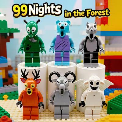 In The Forest Building Block Toys Assembly Model In The Forest Collection Bricks For Kids Navidad Gifts