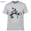 Funny Printed Men T Shirt Newest Wrestling Muay Thai T Shirt Casual O Neck Short Sleeve