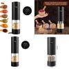Electric Pepper Salt Grinder With Rechargeable Battery For Home Kitchen Gift