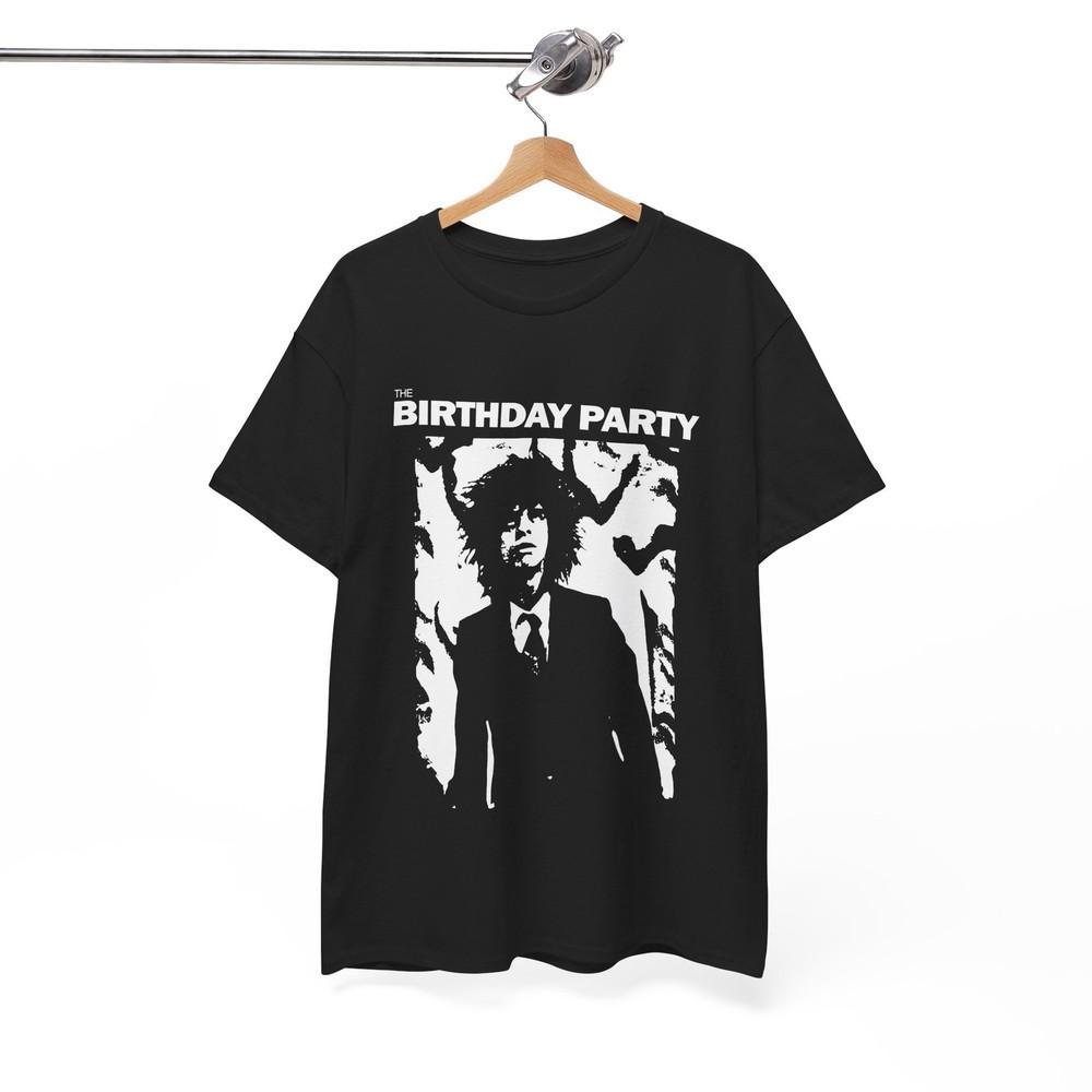 The Birthday Party TShirt Nick Cave Shirt Goth Post Punk Unisex Tee Unisex T-Shirt XL