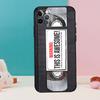 Funda de Teléfono con Diseño de Cassette de Cinta de Audio Para iPhone 17 Air 16 15 14 13 12 11 Pro Max 12 13 mini 15 16 Plus 16e Funda Coque