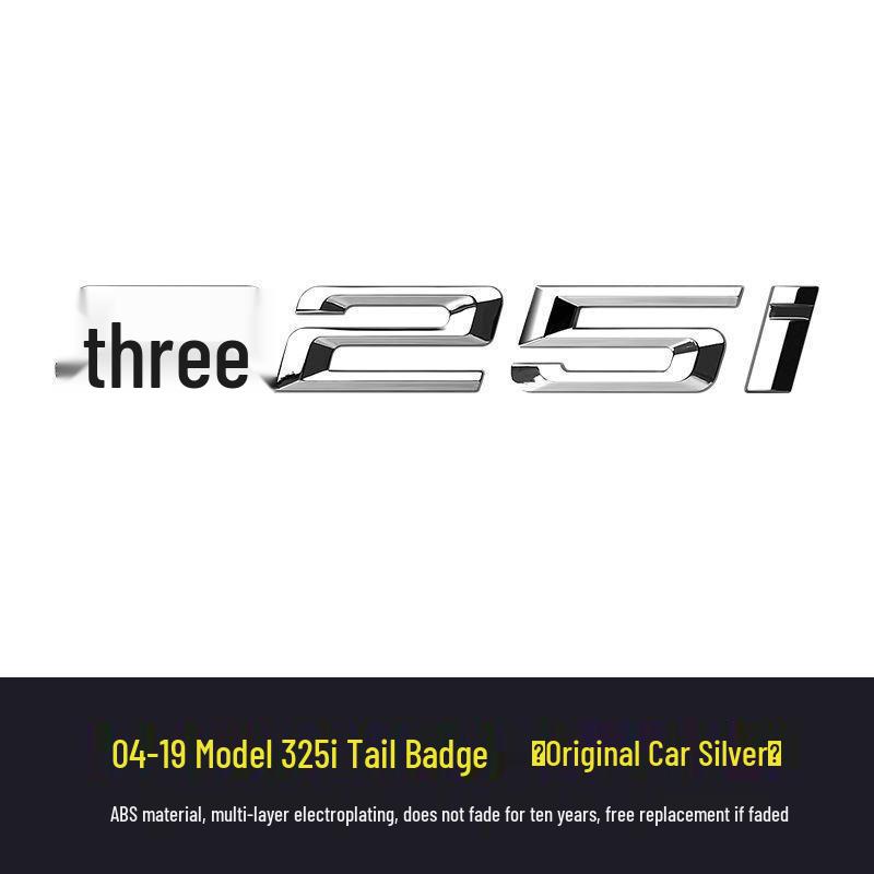 New Car Logo Stickers: Compatible with 325Li, 328Li, 330Li, 335i Models