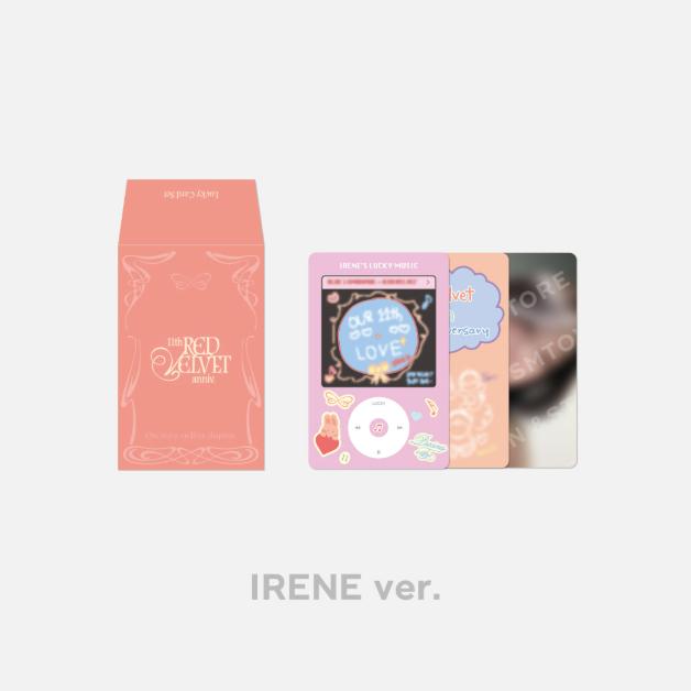 

Предзаказ набора карточек удачи к 11-летию Red Velvet IRENE