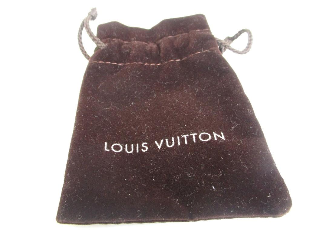 Authentischer LOUIS VUITTON Silberstahl LV Motiv Krawattennadel Krawattenklammer #a955 Überholt