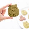 6Pcs/Set DIY Cartoon Biscuit Mould Christmas Cookie Cutters 3D Cartoon Cookie Stamp Plastic Baking Mould