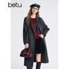 Betu Women's 100% Wool Lapel Winter Overcoat
