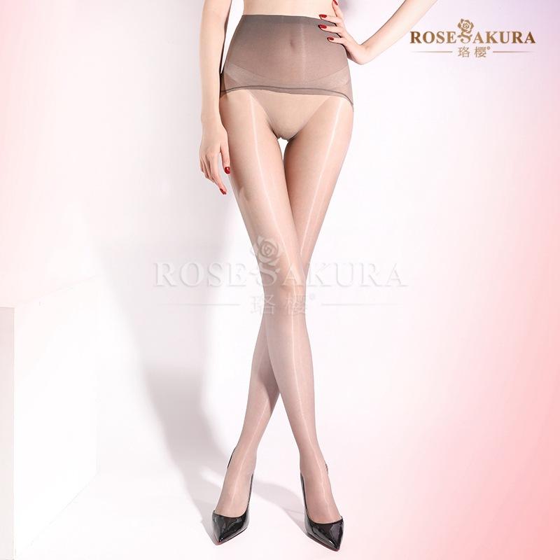 Aurora 360 Seamless Women'S Ultrathin Oilbright Silky Smooth Toes Transparent Pantyhose Ol Party Ootd Fashion Girl Date Wear