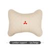 Car Universal Headrest Backrest Cushion Interior Accessries For Mitsubishi Outlander Pajero Sport Lancer EX ASX L200 Eclipse LO7