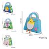 Delightful Easter Felt Carry Bags With Bunny And Chick Patterns Ideal For Candy And Gift Storage