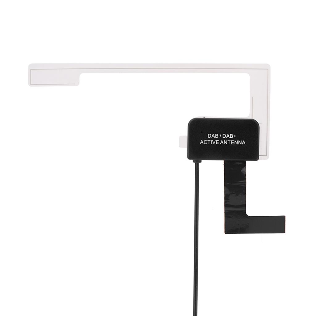DAB-Digital-Autoradio-Antenne, Glasmontage, MCX-Stecker
