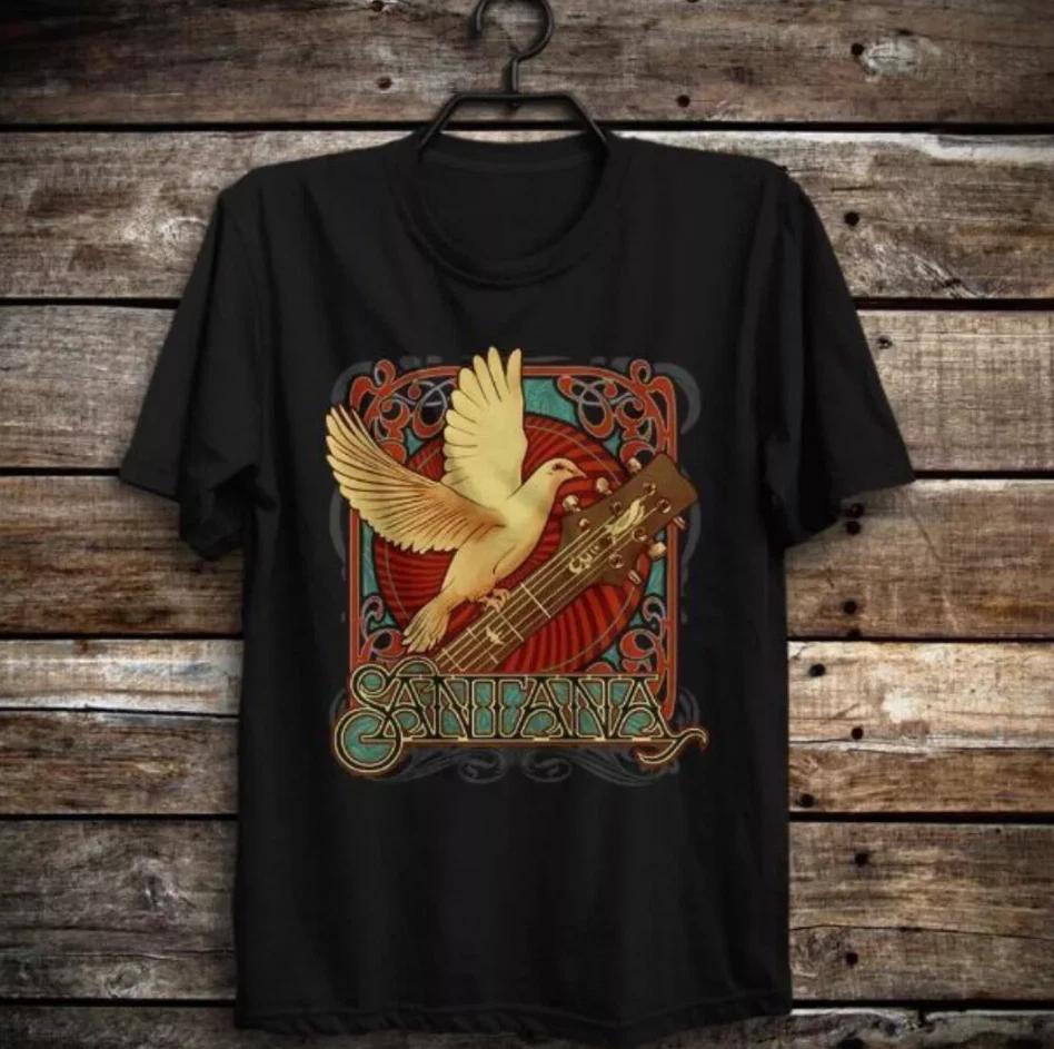 Rock Latino Santana Tommy Anthony Carlos Santana Supernatural Liscio Maglietta
