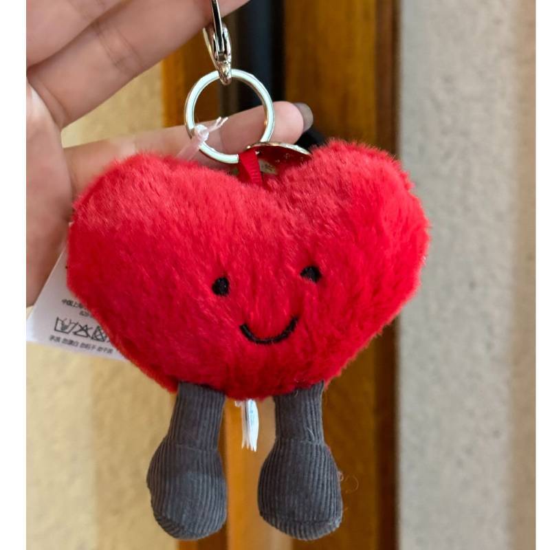 Jc Heart Love Plush Pendant With Pp Cotton Suitable For Daily Children Gift