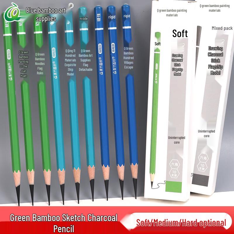 CHINJOO Professional Art Charcoal Pencils