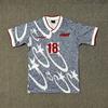European and American High Street Trendy Brand Alcatraz Sports Short-sleeved T-shirt Football Uniform Breathable Polo Shirt Couple Outfit