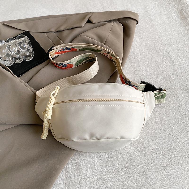 

Нагрудная сумка Мужская модная маленькая сумка Повседневная сумка-мессенджер Модная спортивная сумка Женская сумка Поясная сумка Сумка через плечо белый