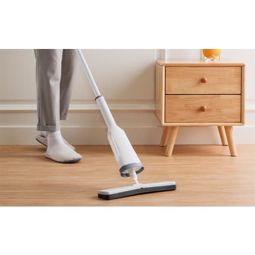 Eyliden Absorbent Mop, Sponge Mop, Cleaning Supplies with Wringer, Cleaning Brush, and Drain Wiper, Water Mop for Floor Cleaning, Absorbent