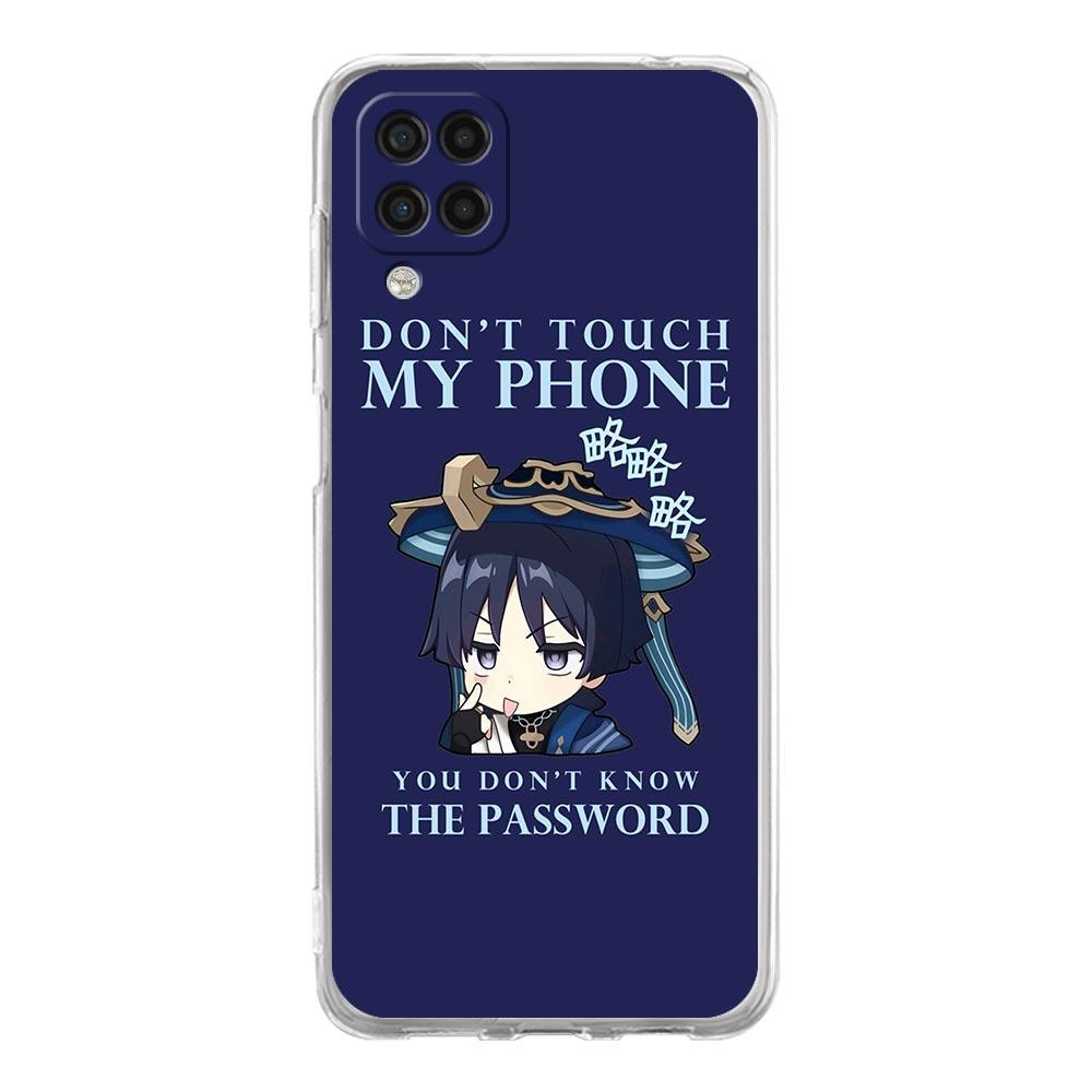

Phone Case For Samsung A13 A33 A35 A55 A73 A53 A23 A51 A71 A21S A31 A41 A05s A03S A15 A25 5G Cover Kawaii Cartoon Genshin Impact Samsung A71