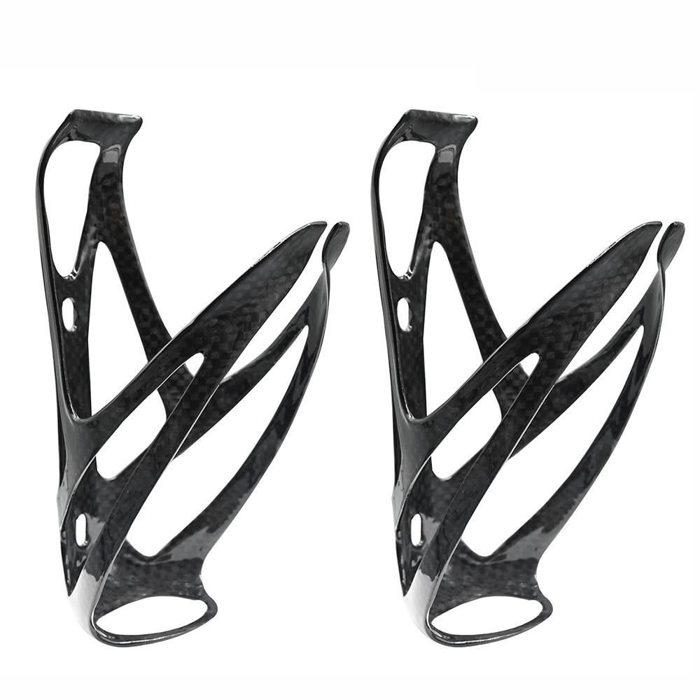 New 3K/UD Carbon Fiber Road Bike Bicycle Reliable Cycling MTB Drink Water Bottle Holder Cage Bottle Rack Bicycle Accessories