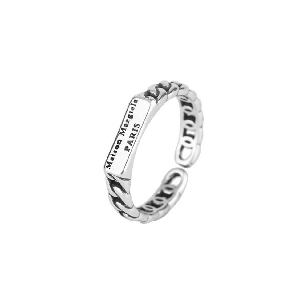 Ring Does Not Fade Niche Design Ins Opening Female High-end Sense Retro Cold Pearl Shell Versatile Irregular