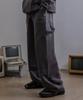 BURNING CAPONE Bc Rivet Sweat Carpenter Pants Charcoal