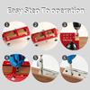 Durable Door Hinge Jig Aluminum Zinc Zinc Alloy Door Hinge Template Kit  Exterior Doors