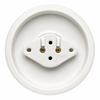 4PCS DIY Vintage Lamp Base Decorate Poecelian Ceramic Wall Ceiling Light E27 LED Bulb Lamp Socket Base Holder LED Light Base