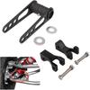 Motorcycle Front Rear Lowering 3.5" Adapter Kit Adjustable Compatible With Z400 LTZ400 KFX400 KFX450R DVX400 Z LTZ KFX DVX 400 KFX 450R(Black 1)