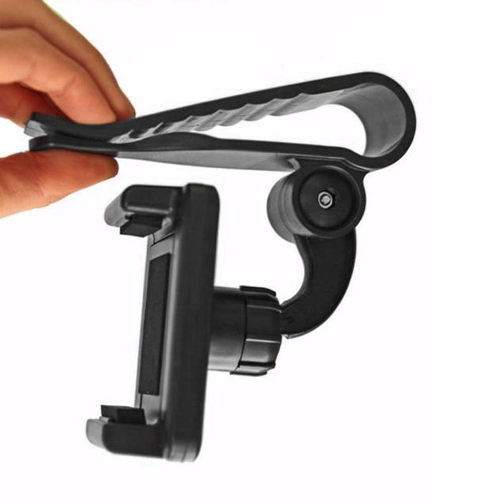 Universal Car Sun Visor Phone Holder Sunshade Phone Bracket Mobile Phone Holder Stand Mount 360